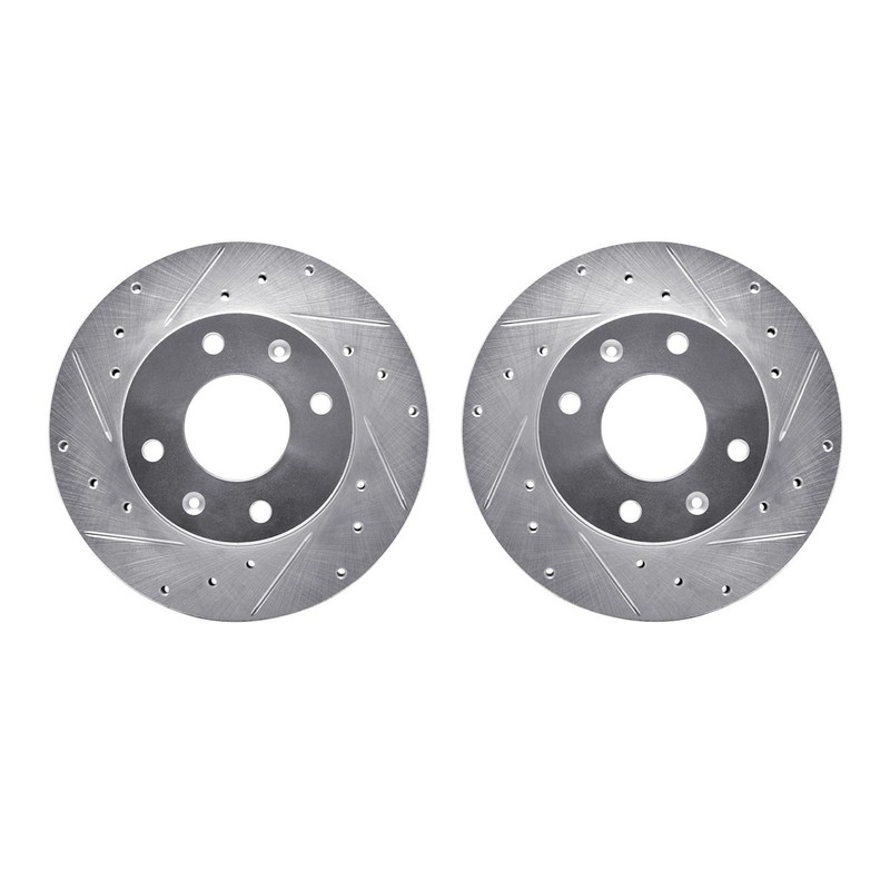 WGPN1-72011 R1 Concepts Brake Discs 2-Wheel Set Front AWD FWD 4WD for Expo 2000
