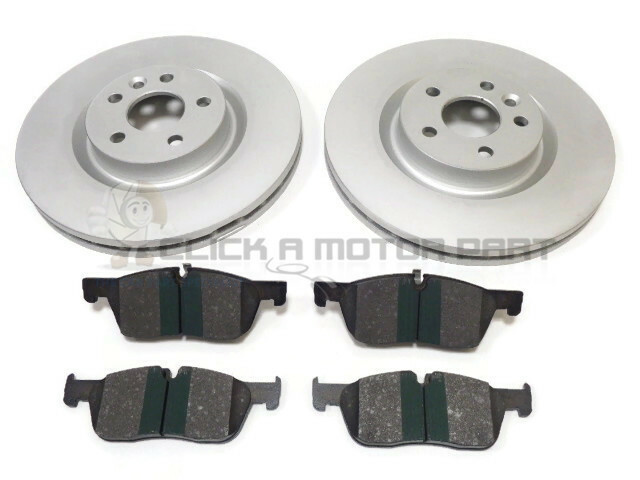 Front 2 Brake Discs And Pads For Range Rover Evoque 11-18 (Check Size 349mm)