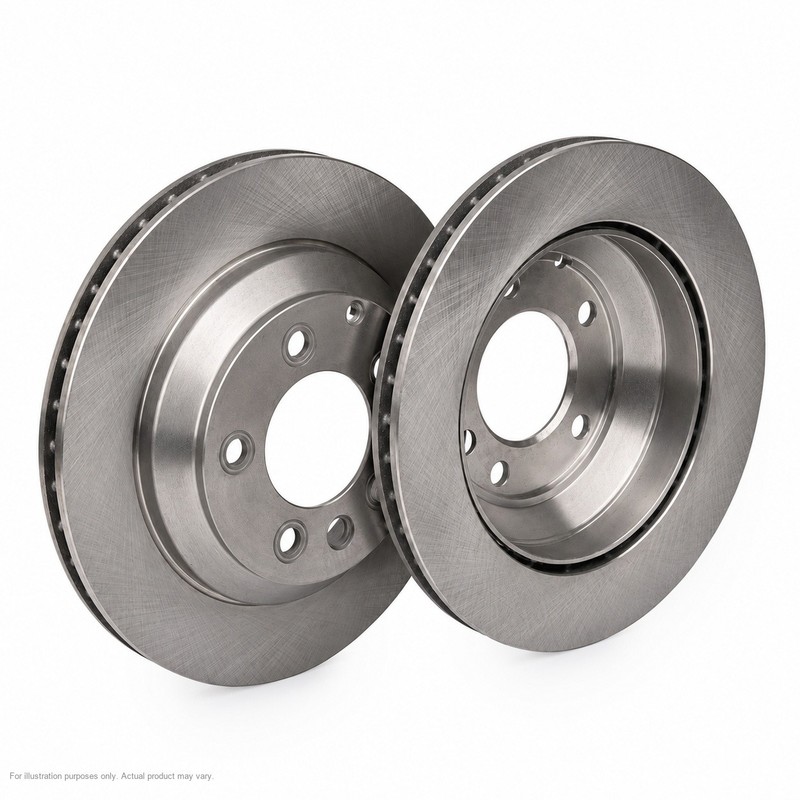 2X APEC Rear Brake Discs for VW TOUAREG 2002-18 330mm Vented DSK2284 gallery