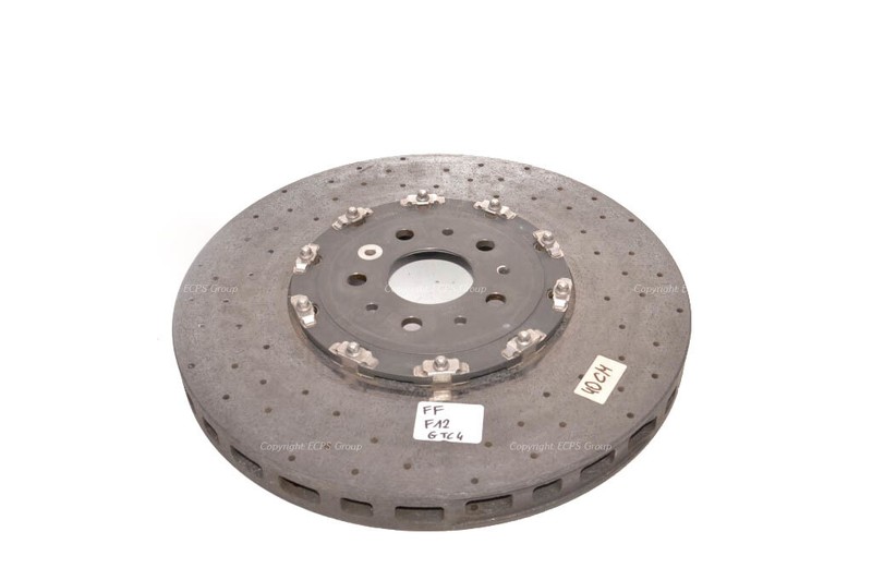 Ferrari FF GTC4 Lusso F12 Berlinetta Front ceramic brake disc 40cm 274334 315457