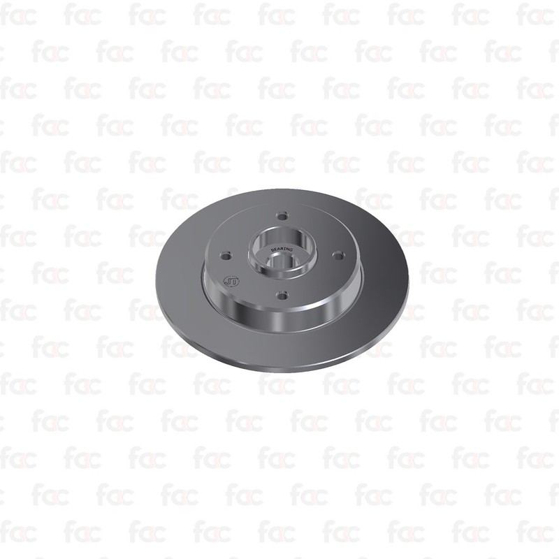 Brake Disc Rotors For Citroen C3 Aircross 17-, C3 16-.Vauxhall Crossland Rear