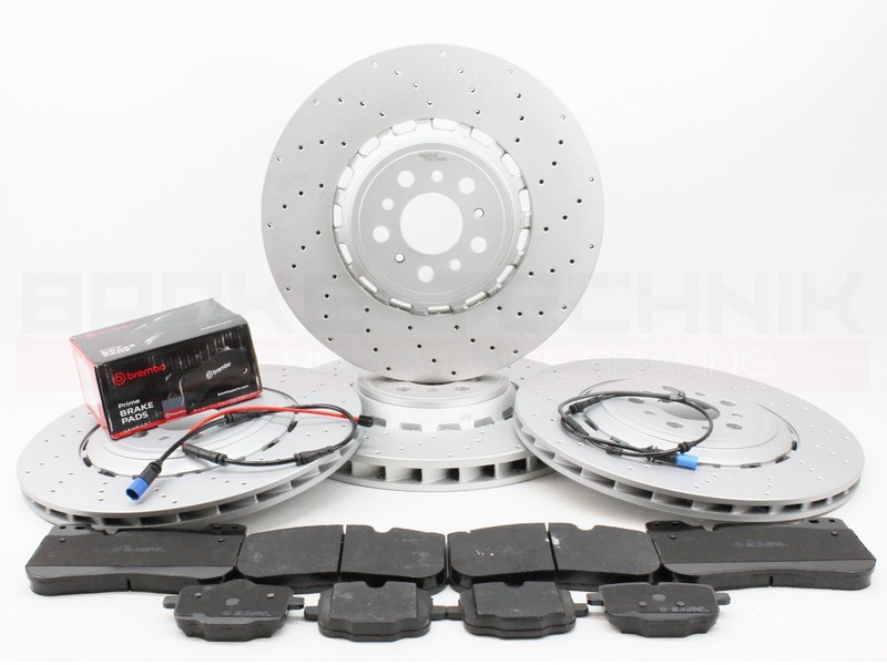 FOR BMW M3 M4 G80 G81 G82 G83 FRONT REAR PERFORMANCE DISCS BREMBO PADS gallery