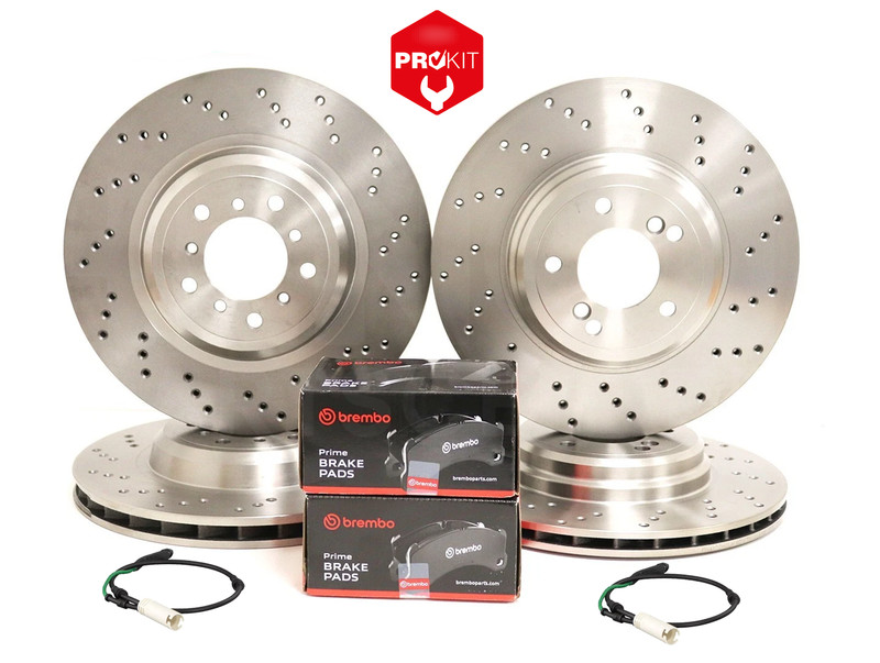 Front Rear Brake Discs Brembo Pads 360mm 350mm Fits BMW 1M M3 E82 E90 E92 E93