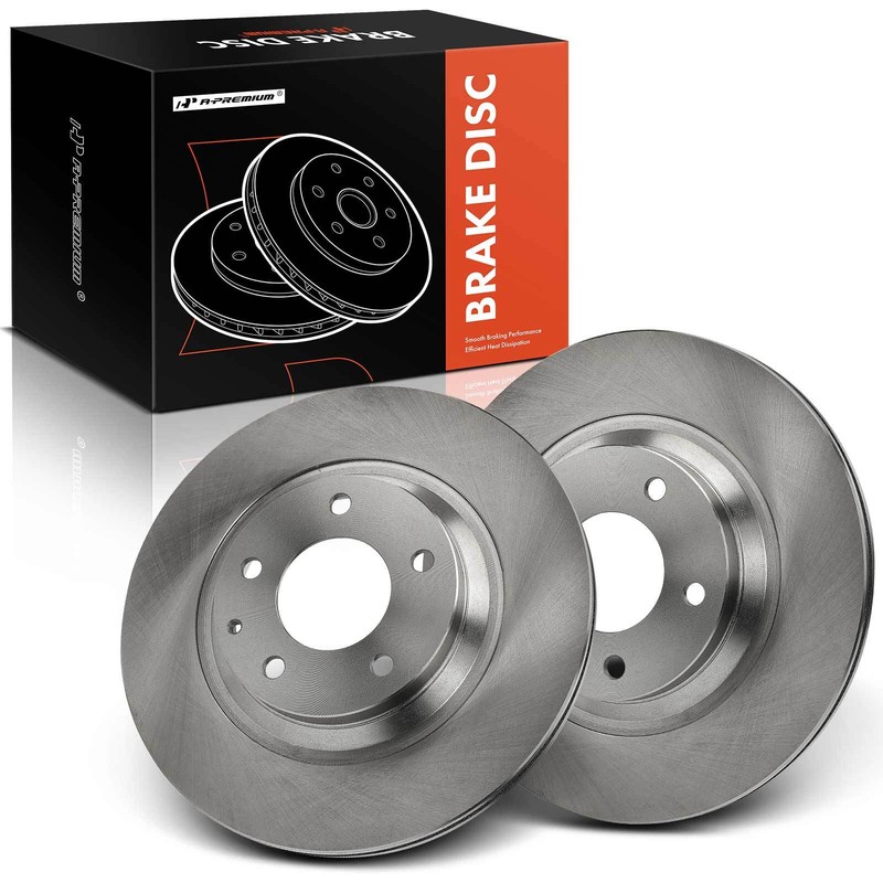 A-Premium Rear Side Disc Brake Rotors for Mazda RX-8 2004-2011 322.70mm 4-Door