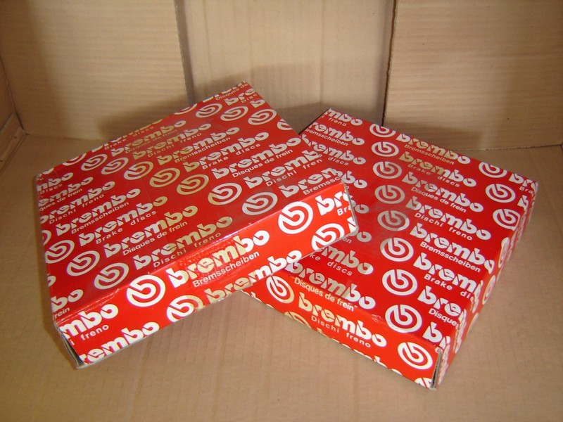 BREMBO (2) REAR BRAKE DISC ROTOR 25113 1330 AU*DI 5000 TURBO 200