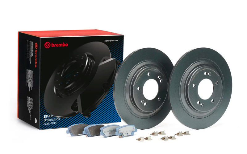 Brembo KT08015 BEYOND EV Rear Disc Brake Kit for 2019-2023 Hyundai Kona Electric