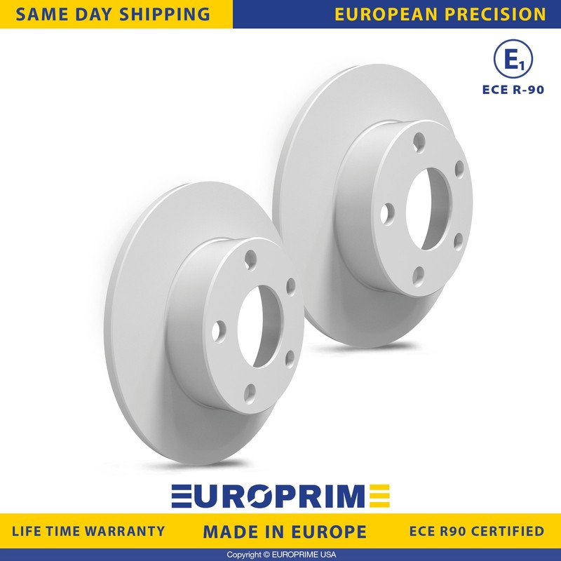 9.63 inch Rear Disc Brake Rotors Set for 1999-2005 VW Passat Audi A4 Quattro