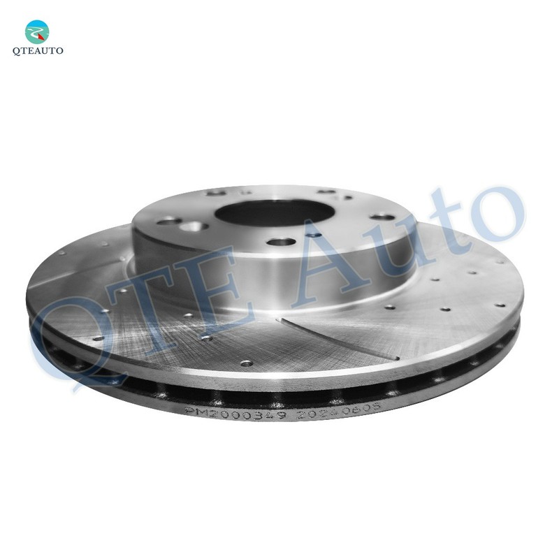 Front 262mm Drilled Brake Rotors For 13-14 Acura ILX Hybrid/12-15 Honda Civic gallery