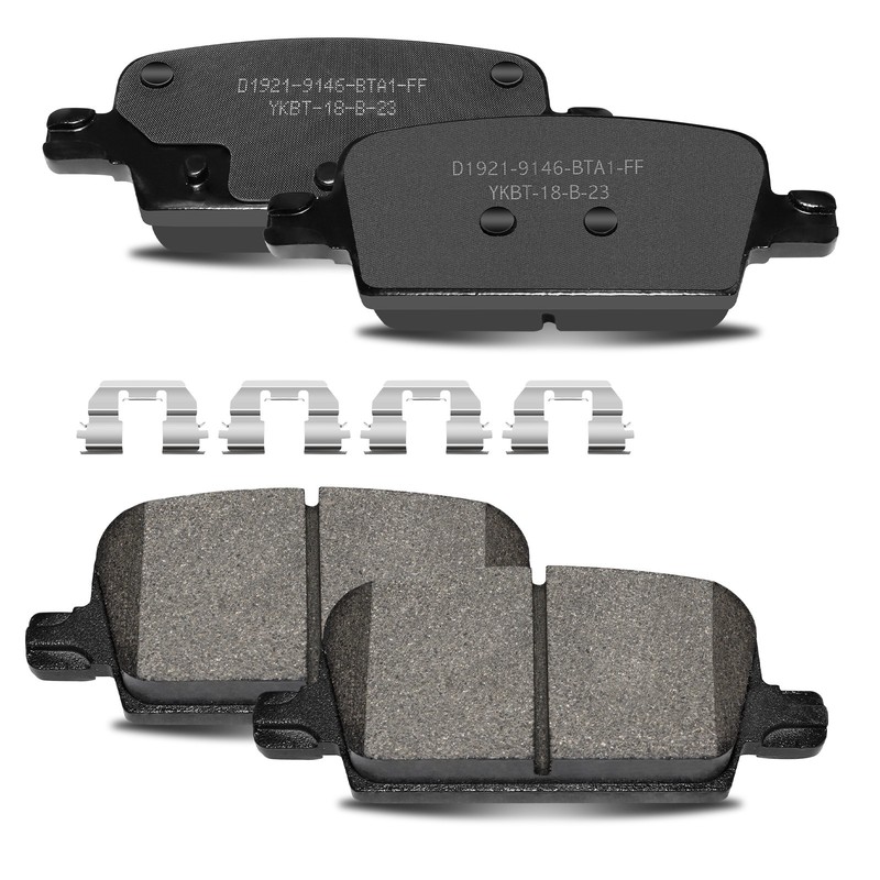 Rear Disc Brake Rotors Ceramic Pads For 2016 -2022 Chevrolet Malibu Manual Brake gallery
