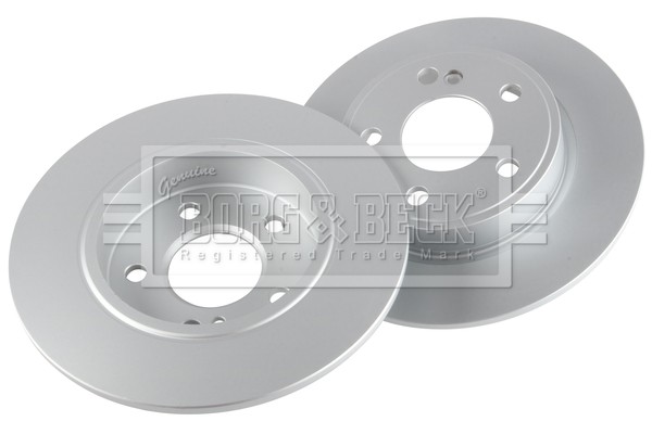 2x Brake Discs Pair Solid fits MERCEDES B160 246 1.6 Rear 15 to 18 M270.910 Set gallery