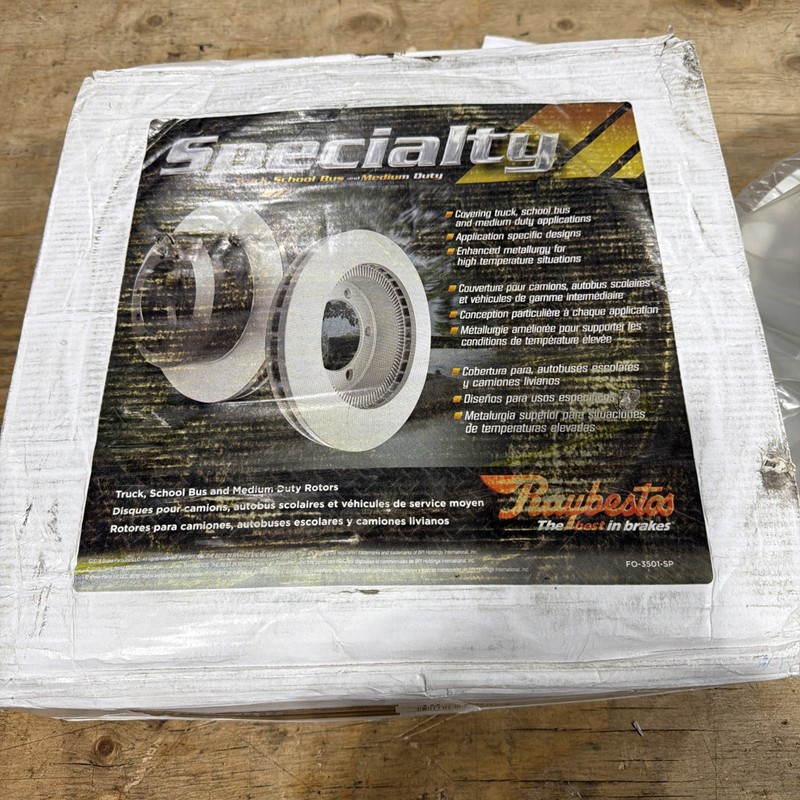 Raybestos 5622 Rear Brake Rotor Workhorse W16 W18 W42 RV Chassis 49-880802 10992