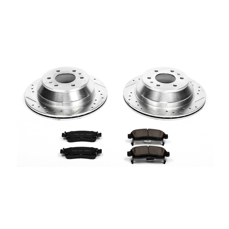 KC2062 Powerstop 4-Wheel Set Brake Kit With Calipers Front & Rear for Chevy SSR gallery