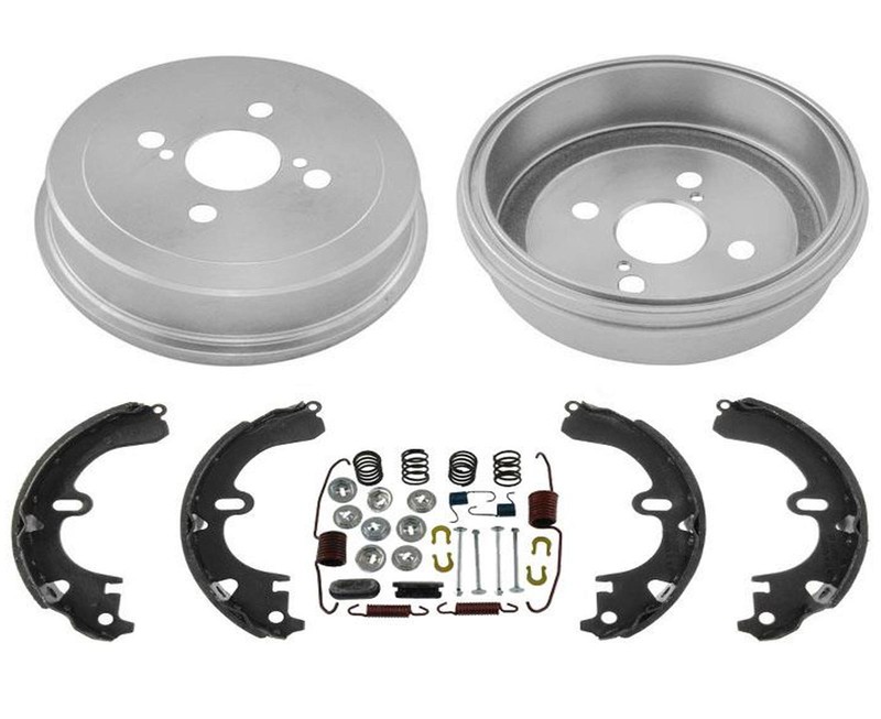 Rear Drums Rear Brake Shoes & Brake Spring Kit for GEO Prizm 1989-1992 4pc Kit
