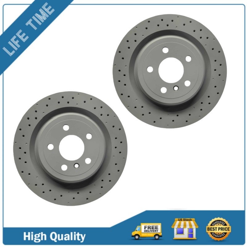 Rear Brake Disc Rotors For 2015 Mercedes-Benz ML250
