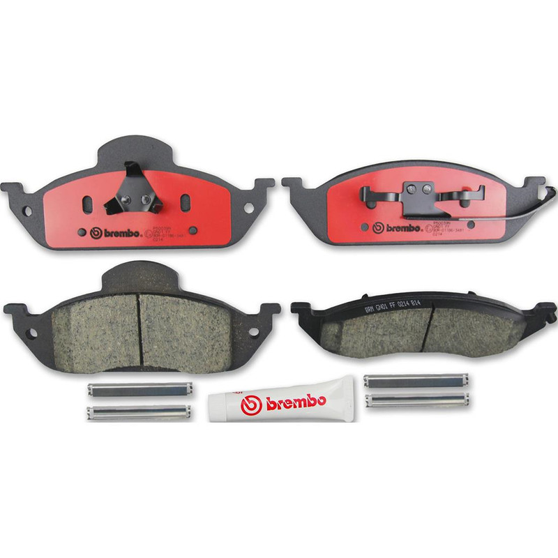 Brembo Front Brake Kit Ceramic Pad Vented Brake Rotor for Mercedes W163 ML-Class gallery
