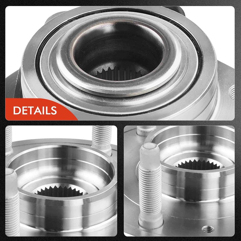 18x Drilled Brake Rotor Pads Control Arm Wheel Hub for Chevy GMC Cadillac Front gallery