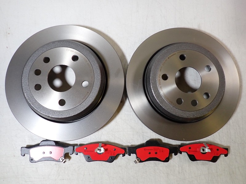 Brembo KT00A43 Rear Disc Brake Kit PRIME w/ Ceramic Pads For Jeep Grand Cherokee gallery