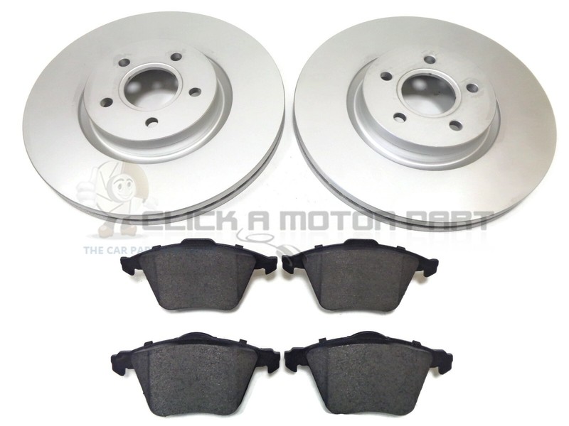 VOLVO V50 D4 2.4 D5 2.5 T5 2006-2013 FRONT 2 BRAKE DISCS & PADS SET (320MM)