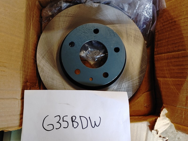 Car Quest Brake Rotor YH690454P (G35BDW)