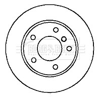 Fits Land Rover Discovery 1998-2004 2.5 TD5 3.9 1x Brake Disc Front Stallex gallery