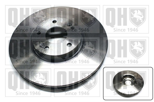 2x Brake Discs Pair Vented fits HYUNDAI SANTA FE Mk3 2.4 Front 2015 on G4KJ Set gallery