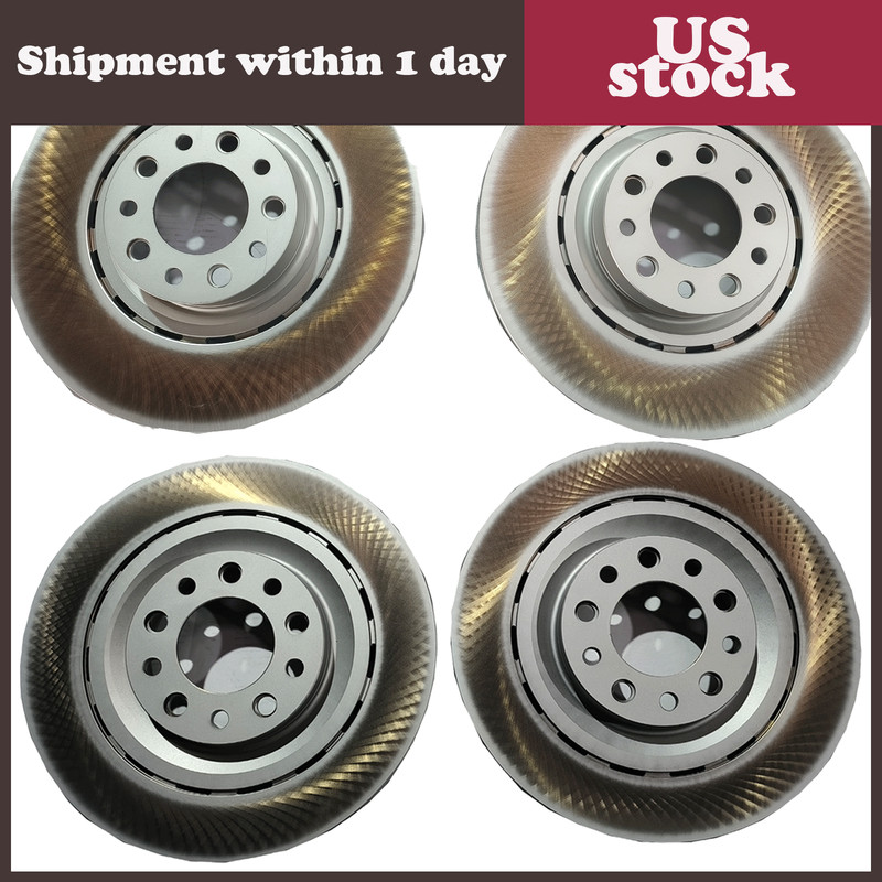 NEW front rear brake rotors #7313 FOR Bentley Mulsanne 3Y0615301A 3Y0615601A
