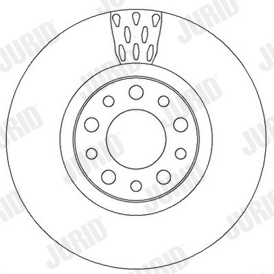 JURID 562299JC Brake Disc for Alfa Romeo, Fiat, Jeep gallery