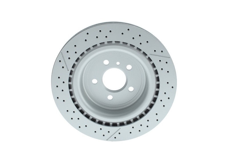 2x Brake Discs Pair Vented fits MERCEDES ML63 AMG W166 5.5 Rear 11 to 15 345mm gallery