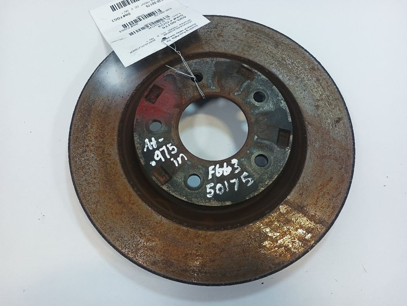 Front Rotor from 2020 Mitsubishi Outlander Sport 12722631