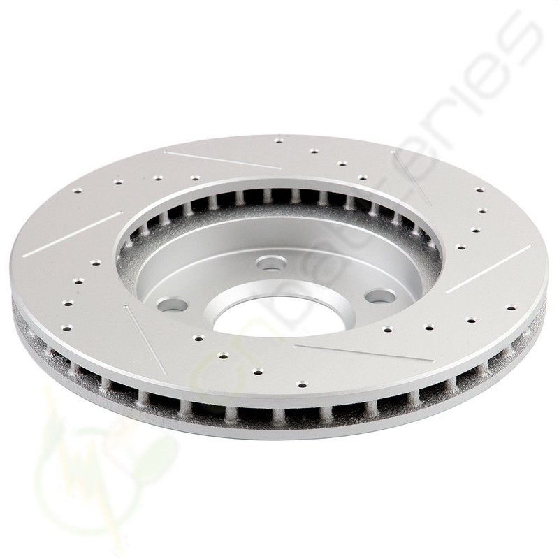 Front Brake Rotors And Ceramic Pads For Chevrolet Malibu Pontiac Grand Am 97-05 gallery