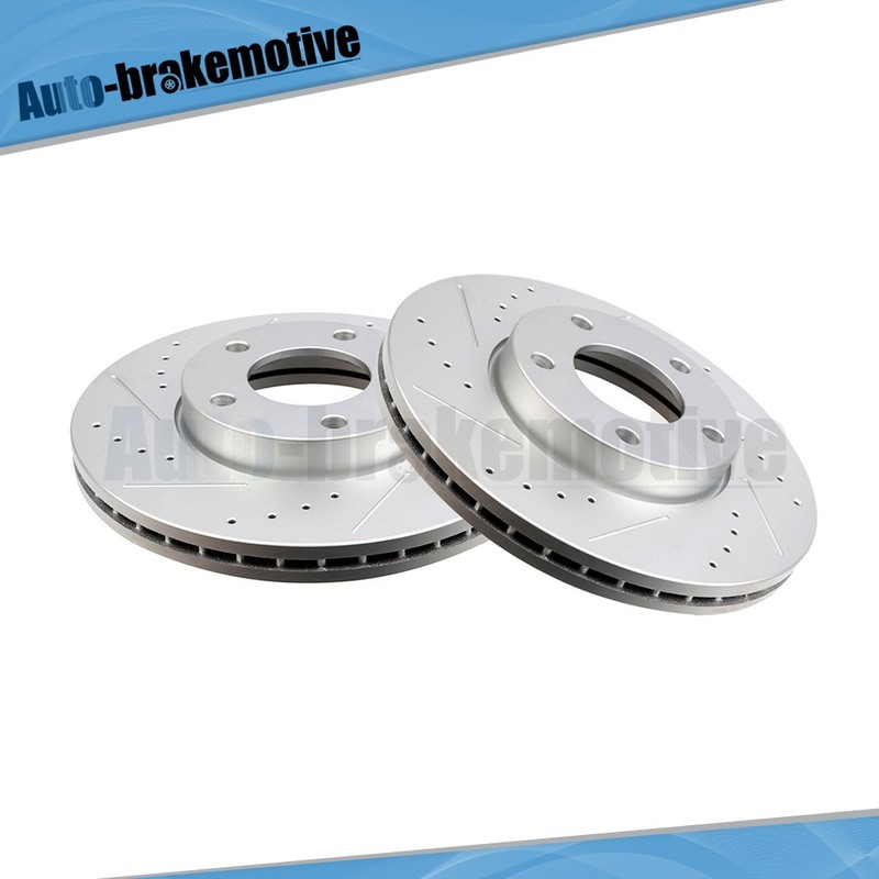 FRONT BRAKE ROTORS UNIVERSAL FOR 2004-2013 MAZDA 3 gallery