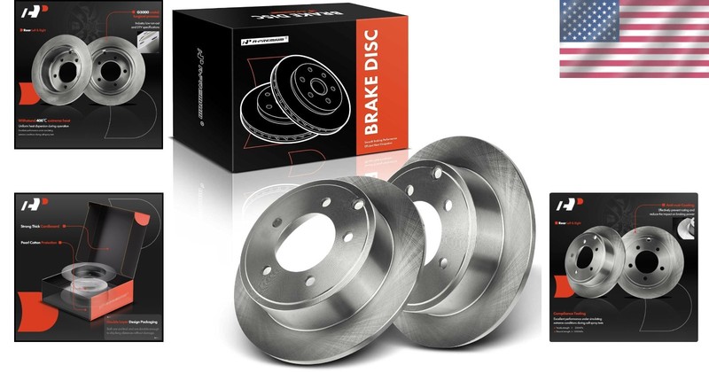 31 Inch Rear Solid Disc Brake Rotors for Chrysler Dodge Jeep Mitsubishi Models gallery