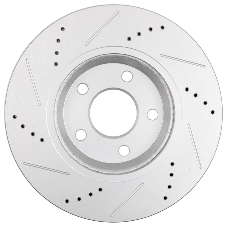 Front Rear Slotted Brake Rotors For 2005-2012 Chevrolet Cobalt Pontiac G5 Saturn gallery