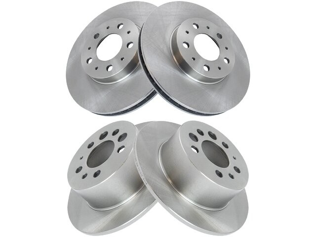 Front and Rear TRQ Brake Rotor Set fits Volvo 960 1995-1997 45GMSS