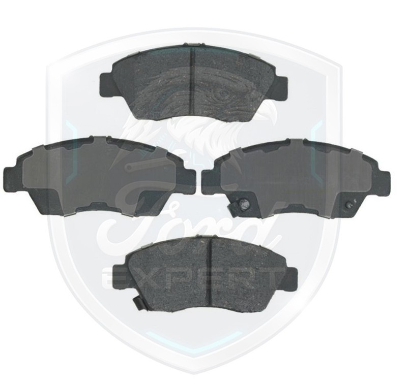 OEM Front & Rear Ceramic Brake Pads Kit For 1994-1997 Honda Civic Del Sol gallery