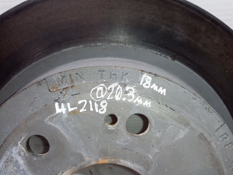 13514116 Rear Rotor from 2020 Chevrolet Silverado 1500 11315326 gallery