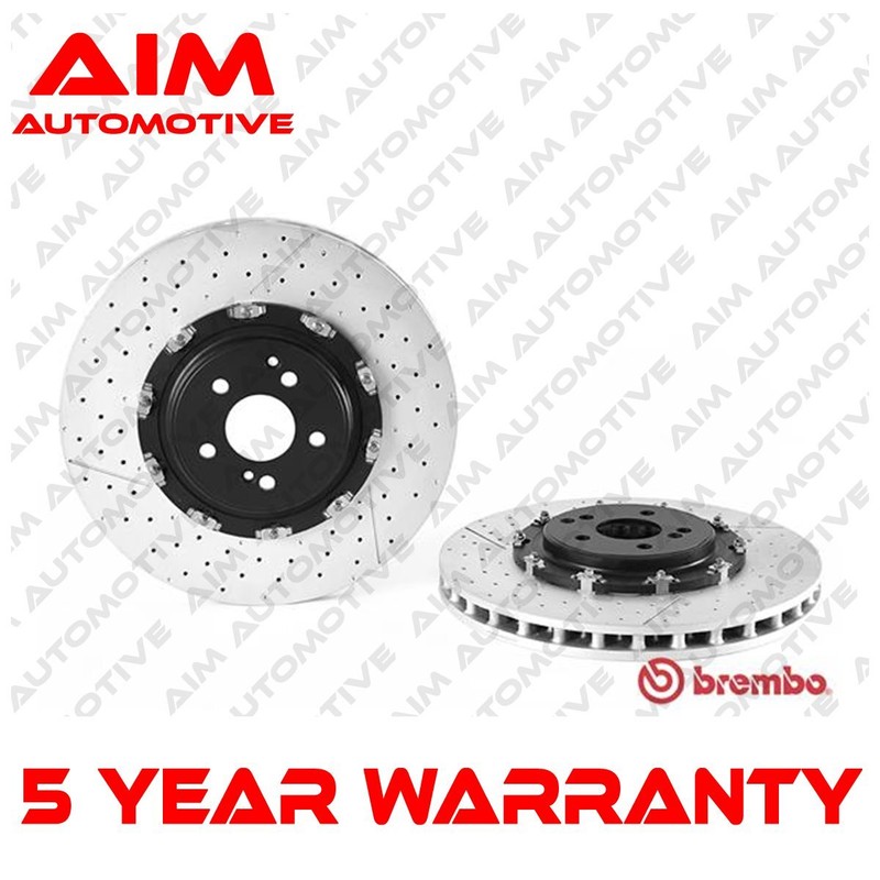 Brake Disc Front AIM Fits C-Class SL AMG GT SLS 4.0 5.4 6.0 6.2 6.3