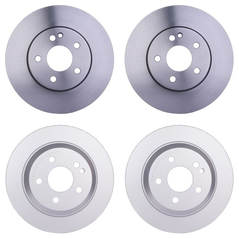 Hella Front 300mm & Rear 300mm Brake Rotors Kit For W447 Metris Base 2016-2023