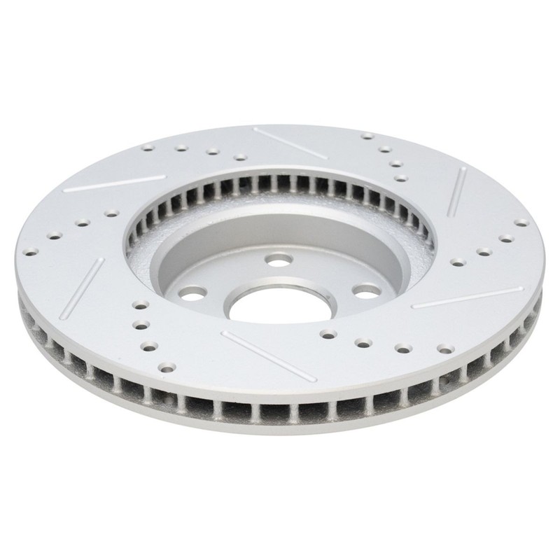 TRQ Front Ceramic Pad Coated Rotor & Calipers Kit w/Chemicals gallery