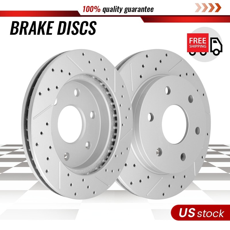 305mm Front Brake Rotors For Chevy Silverado 1500 GMC Sierra 1500 Yukon XL 1500