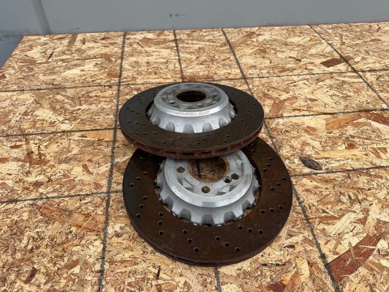 REAR LEFT RIGHT BRAKE DISK ROTORS SET BMW F82 M3 M4 (2015-2020) OEM