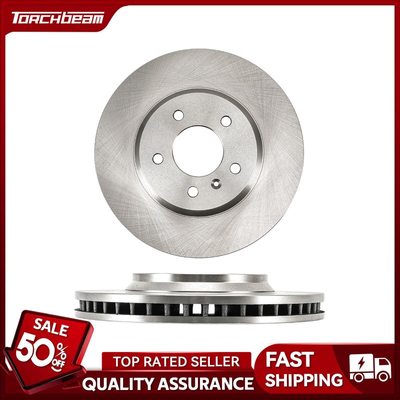 Front Vented Brake Rotors 303mm For 2012-2013 Chevrolet Impala All Engine 580403