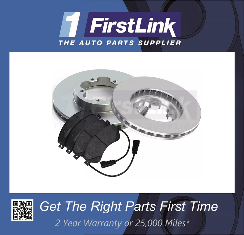 Ford Transit Front Brake Discs & Pads MK7 FWD 2.2 TDCi 2006-2013 2256311