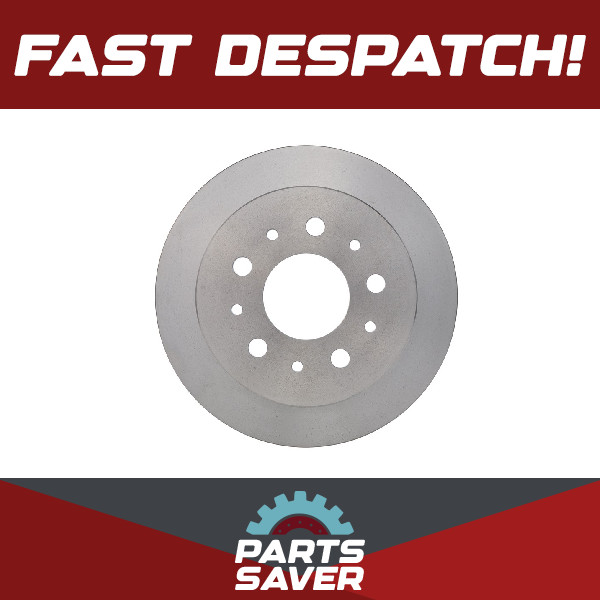 2x Brake Discs Pair Solid fits FIAT DUCATO 250 2.2D Rear 2006 on 279.7mm Set New
