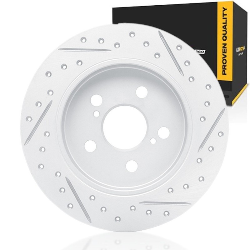 For Pontiac Vibe 2009 2010 Brake Rotor | 55mm / 2.17 in. Center Hole Diameter