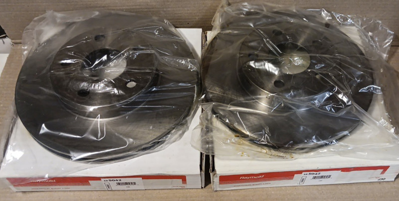 1-Pair Disc Brake Rotor Raybestos 10-5042 for Buick Chevrolet Oldsmobile Pontiac