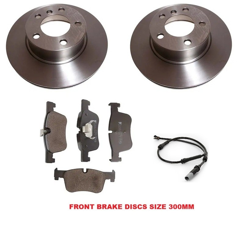Front Brake Discs, Pads & Wire For BMW 3 Series F30 F31 F34 316 318 320 2011-19