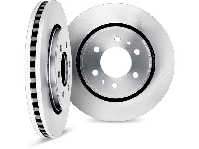 For 1995-1997 Nissan Pickup Brake Rotor Set Front Dynamic Friction 78588BWPW