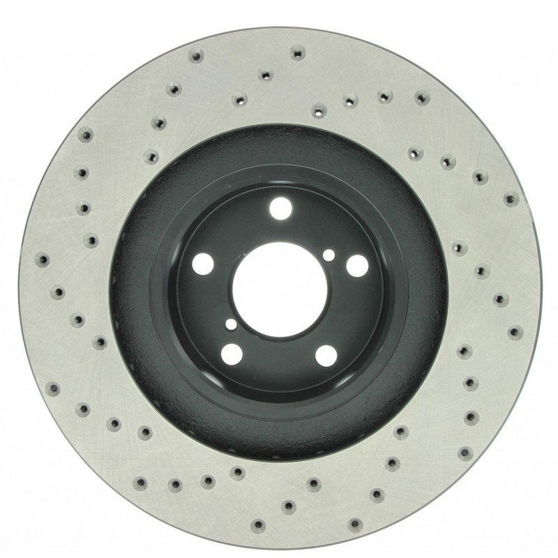 StopTech For Saab 9-2X 2005 2006 Brake Rotor Drilled - Front Driver Side gallery