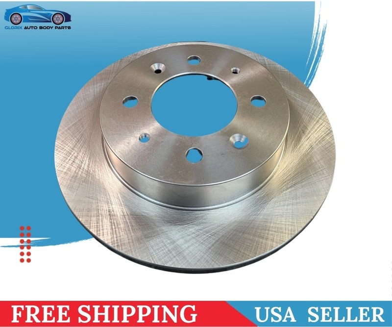Rear Solid Cast Iron Brake Rotor Carquest YH145755 For Kia Spectra5 2005-2009